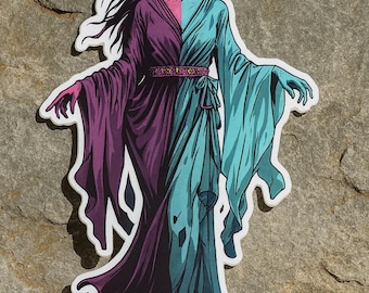 Pegatina de la mitología griega: Melinoë, diosa de la noche y la locura
