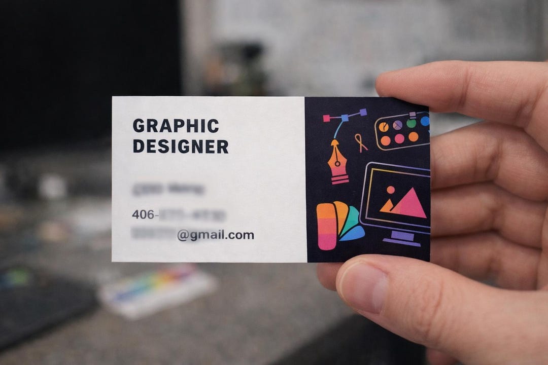 Custom Business Card Stickers, Laminated Glossy Finish - Etsy