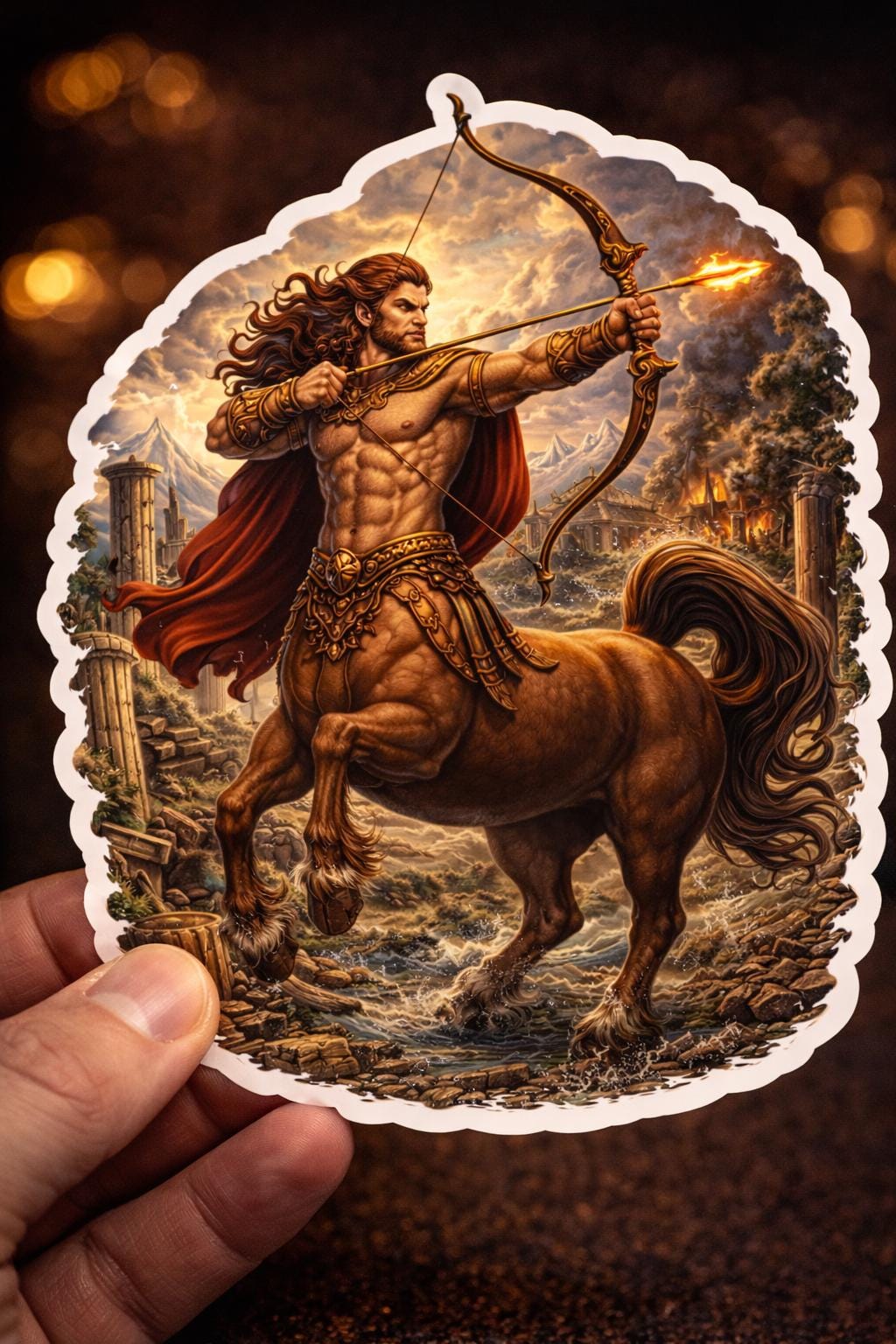 Centaur Greek Mythology Vinyl Sticker - Etsy