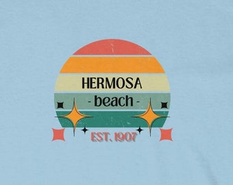 Hermosa Beach t-shirt Unisex Ultra Cotton Tee 90254 Vintage style shirt - city pride