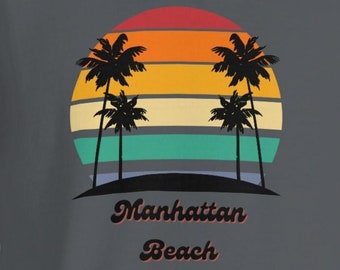 Manhattan Beach Hooded Sweatshirt, MB, Manhattan beach hoodie, for him, for her, cozy sweatshirt, teen sweatshirt, Manhattan beach hoodie