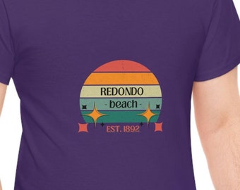 Beach t-shirt Redondo Beach Unisex Heavy Cotton Tee