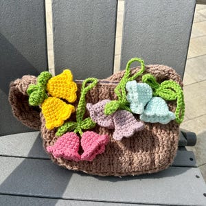 Blumen Taschenanhänger