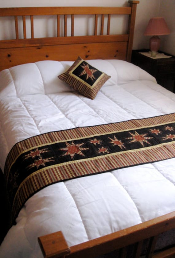 Bed Scarf With Matching Pillows