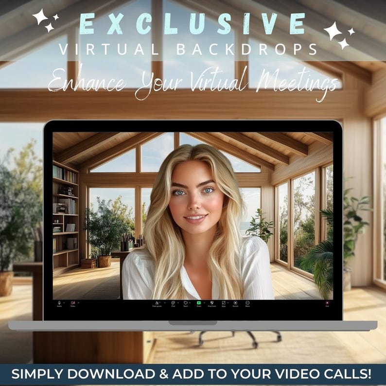 Xp Backdrop Zoom Modern Home Office Zoom Backgrounds: Elegant Virtual Backdrops (20 ...