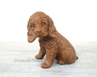 Vintage Cocker Spaniel Dog Figurine by Red Mill Mfg in USA