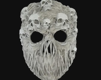 ¡Máscara de fantasma para divertirse en Halloween!