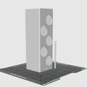 HydroCore 5: Precision 5-Pod Hydroponic System with Integrated Dipstick