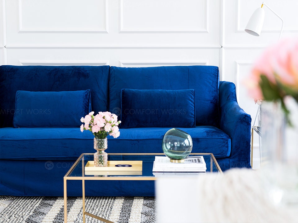 Velvet Ikea Farlov Slipcovers Replacement Sofa Covers For Velvet Ikea Farlov Slipcovers, Ikea Slipcovered Sofa Farlov
