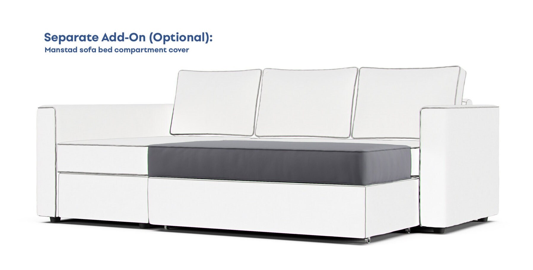 Housse De Canapé Ikea Manstad Housses De Remplacement Pour Le - Etsy France