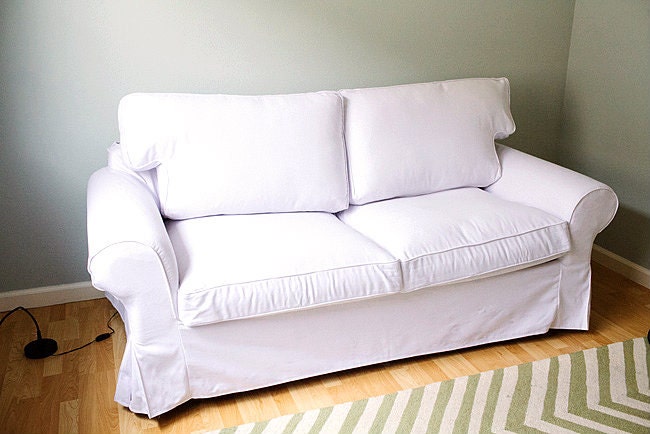 Custom Ektorp 2 Seater Sofa Bed Covers in Cotton Canvas Fabric - Etsy
