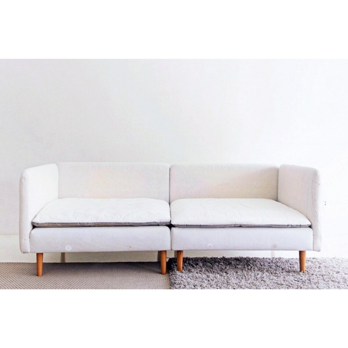 Linen IKEA Soderhamn Ghost Hack Covers Replacement Sofa Etsy