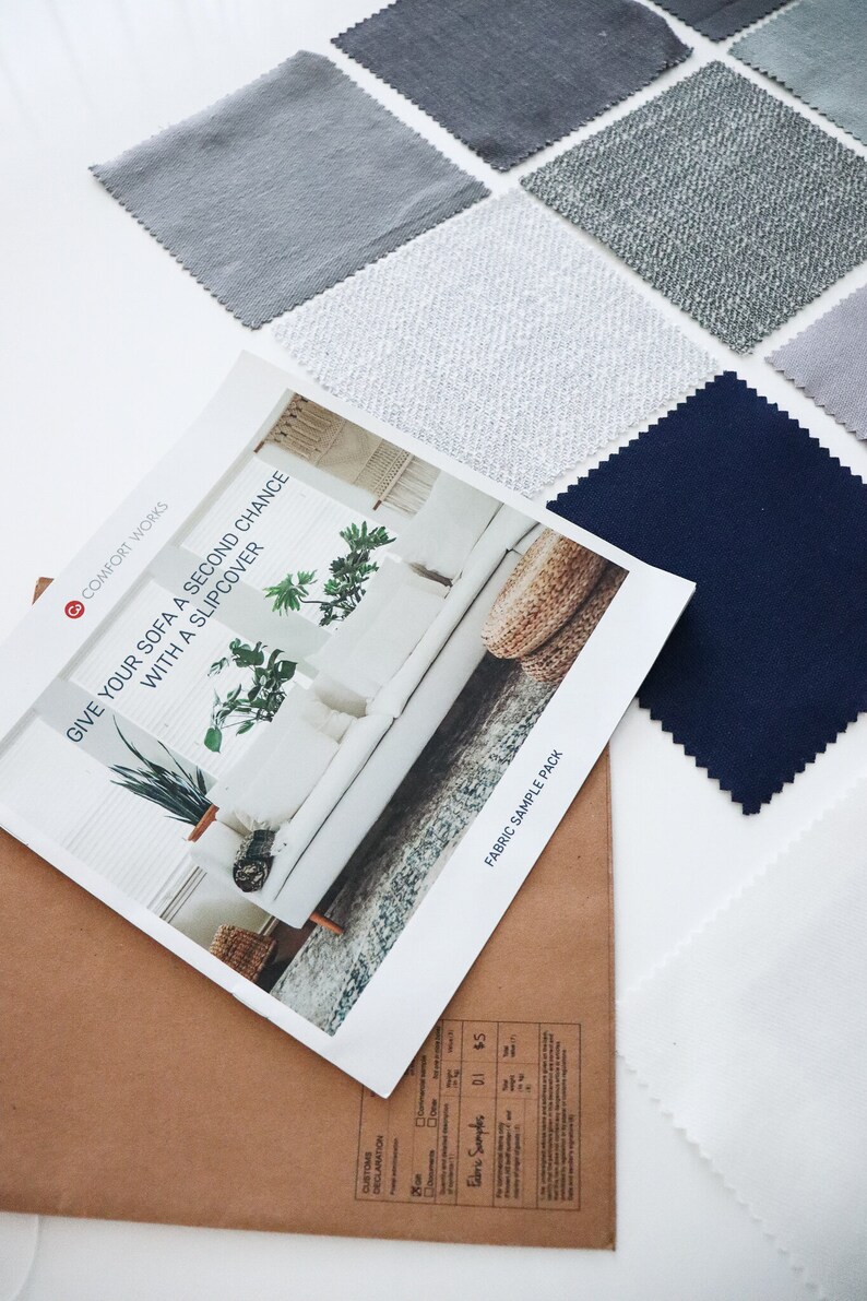 Fabric Sample Pack Cotton Canvas Etsy