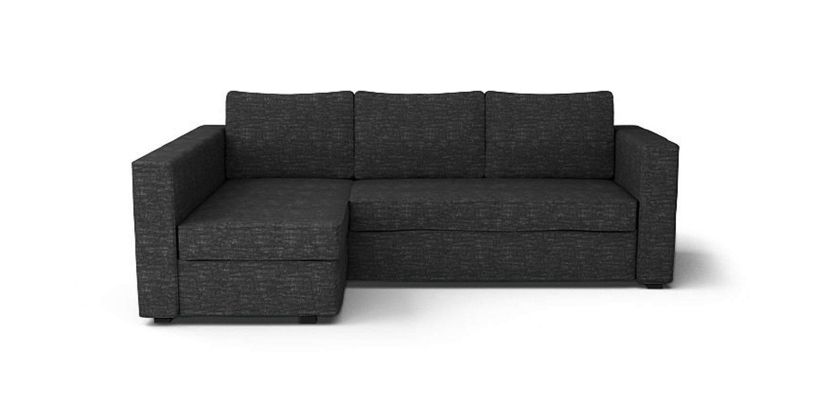 Custom IKEA Manstad Sofa Bed Cover snug Fit in Nomad Black Etsy