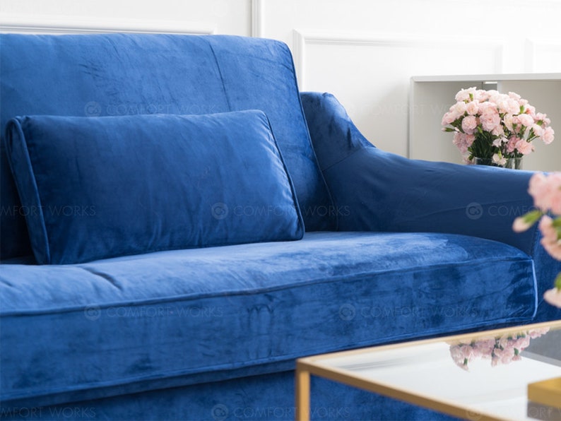 Velvet IKEA Farlov Slipcovers Replacement Sofa Covers for Etsy