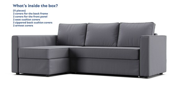 Housse De Canapé Ikea Manstad Housses De Remplacement Pour Le - Etsy France