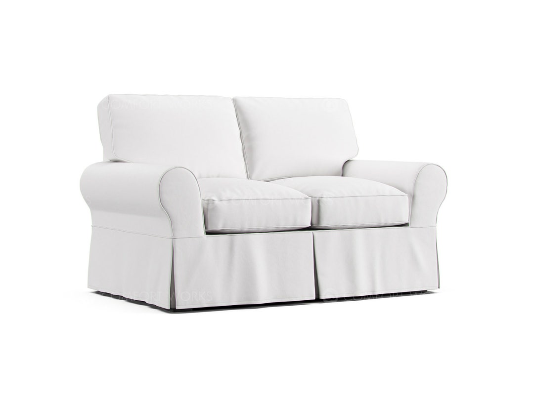Pottery Barn Basic Loveseat Cover, Slipcover Only for Pottery Barn Basic 60.5 2seater Sofa in