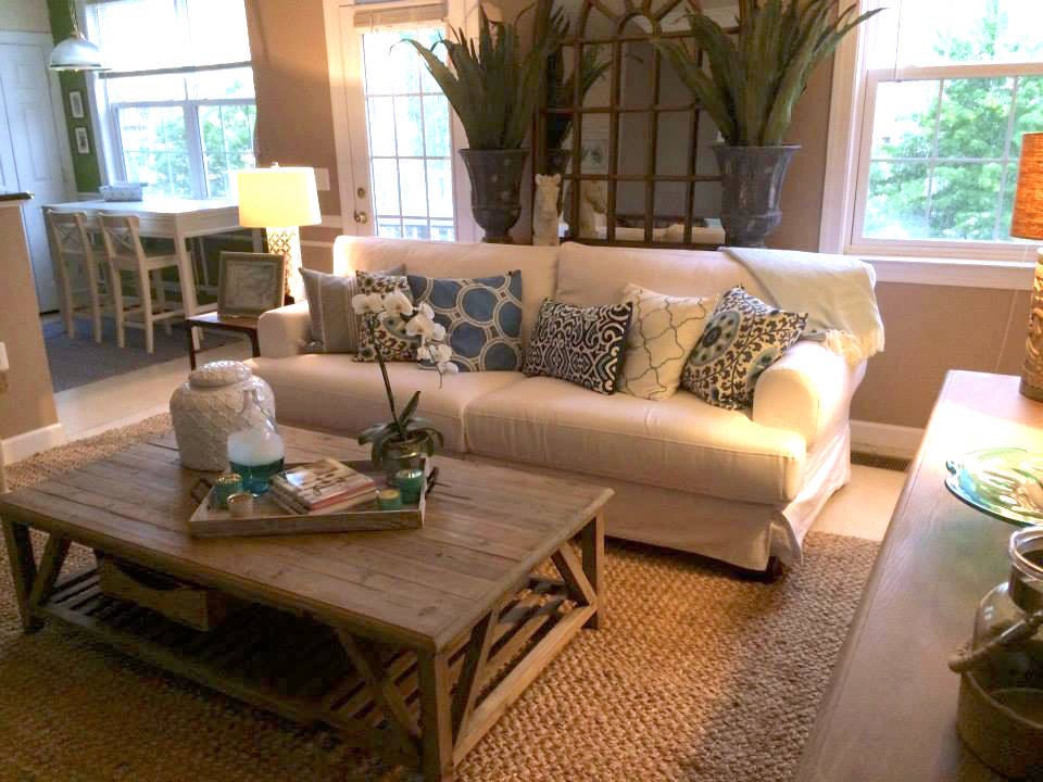 Custom IKEA Hovas Sofa Slipcover 3 Seater in Canvas White Etsy