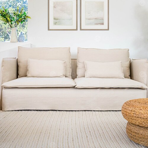 Linen IKEA Soderhamn Covers Replacement Sofa Covers for IKEA Etsy