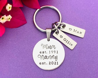 Nanny Mother's Day Gift - Personalised Gifts for Mum - Grandparent Gift - Mother's Day Gift from Daughter - Mother's Day Present