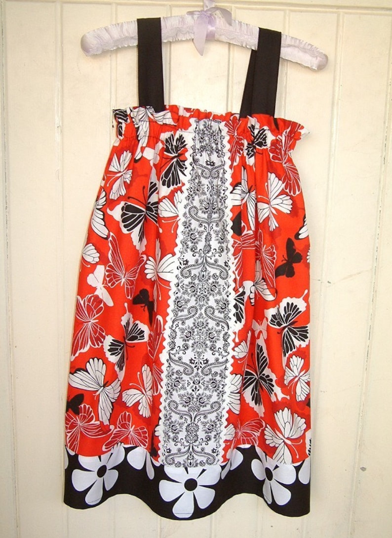 Girls dress top summer dress Instant download sewing pattern ebook pdf tutorial image 5