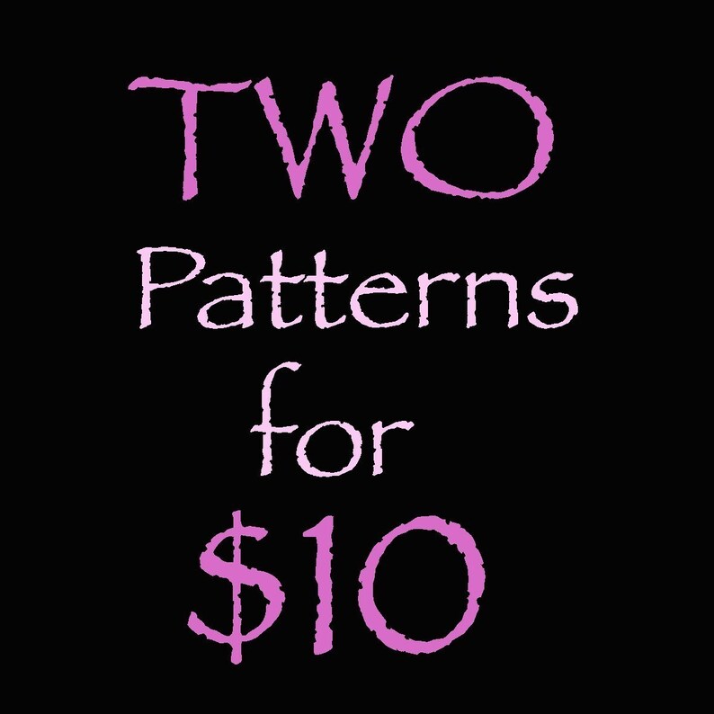 ANY 2 Sewing patterns for 10 Dollars Girls pdf tutorials ebook dress pants skirts tops image 1