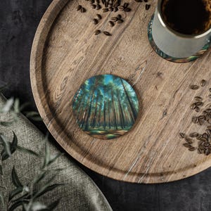 Nature-Inspired Coasters, Rustic Home Decor, Gift for Nature Lovers, Eco-Friendly Coasters, Coffee Table Accessories