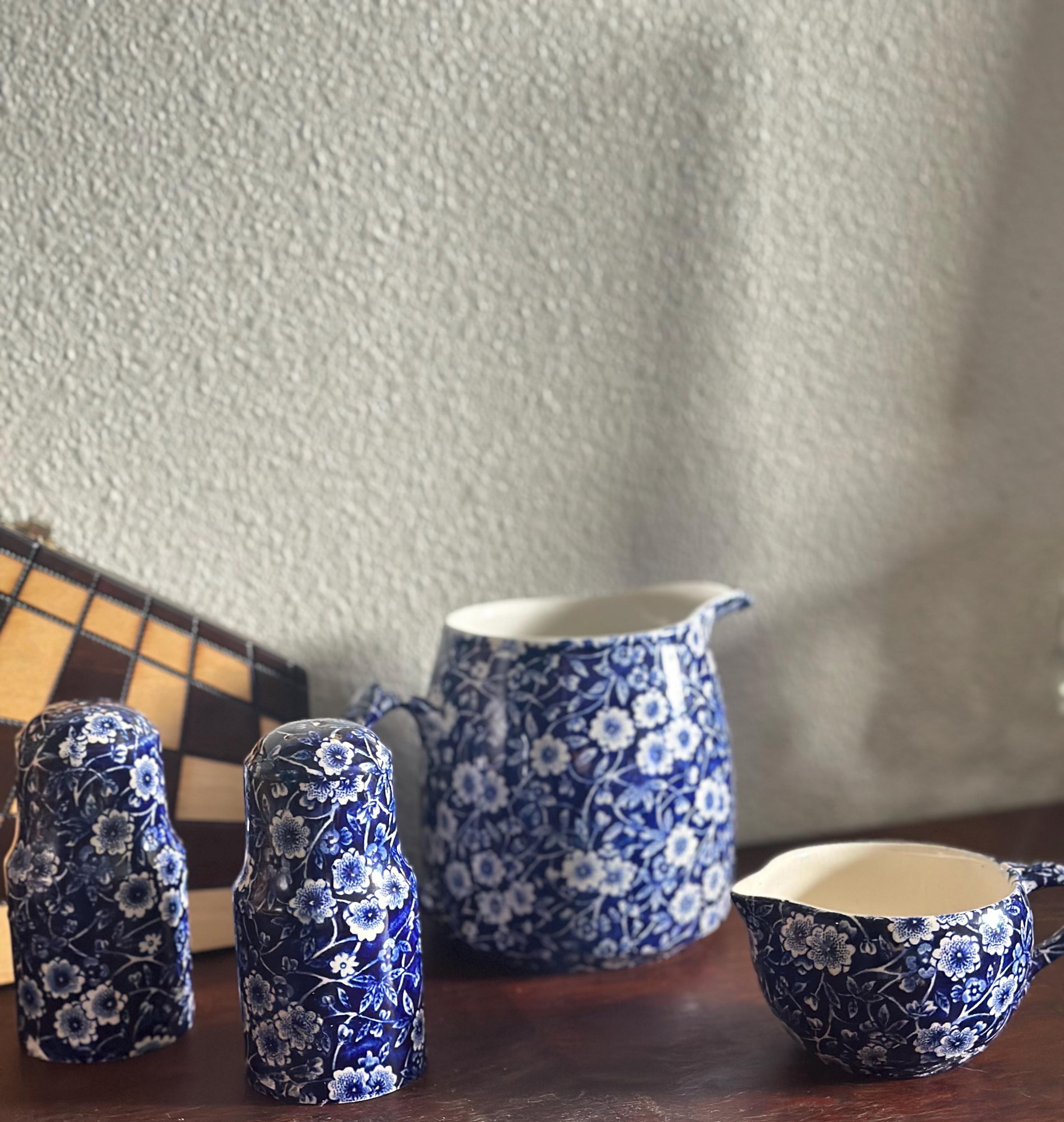 Burleigh blue calico - Etsy 日本