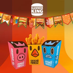 Burger Party Girlande: Fast Food Dekoration (Instant Download PDF)