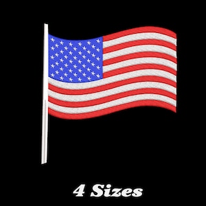 USA American Flag Embroidery Design, USA Flag Machine Embroidery Design, USA American Flag Embroidery Design For Men, Women, Girls, Kids