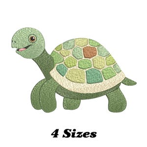 Funny Turtle Embroidery Design, Turtle Machine Embroidery Design, Turtle Embroidery Design For Men, Women, Girls