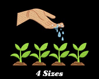 Gardening Embroidery Design, Gardening Machine Embroidery Design for Men, Women, and Girls
