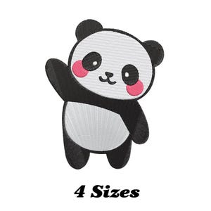 Cute Baby Panda Embroidery Design, Panda Machine Embroidery Design, Panda Embroidery Design For Men, Women, Girls