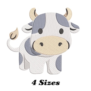Cow Embroidery Design, Cow Machine Embroidery Design, Funny Cow Embroidery Design For Men, Women, Girls