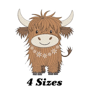 Cute Cow Embroidery Design, Cow Machine Embroidery Design, Funny Cow Embroidery Design For Men, Women, Girls