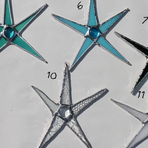 Wishing Star 7 inch art glass star image 5