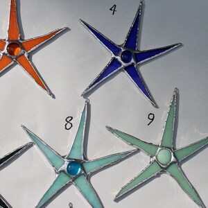 Wishing Star 7 inch art glass star image 4