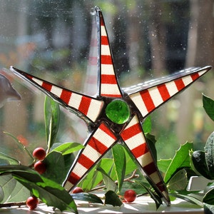Petite Christmas Peppermint Star 7 inches image 2