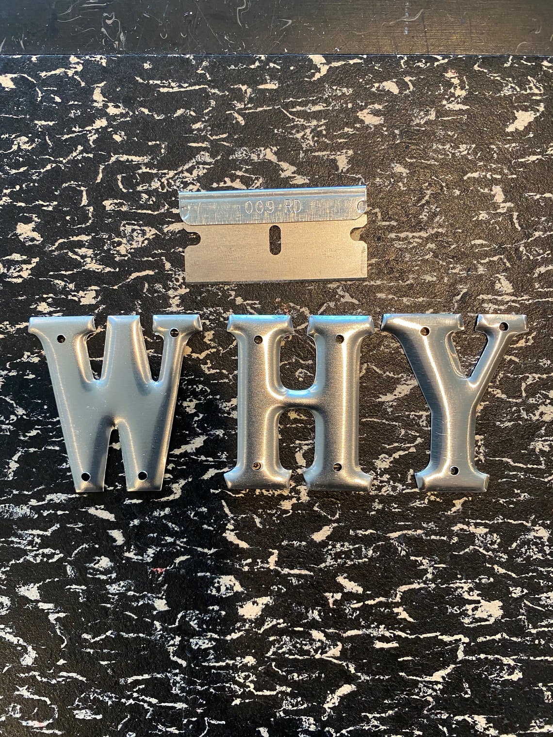1.5 Inch Metal Letters and Numbers One and One Half Inch High - Etsy