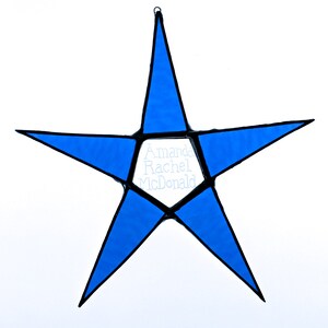 Like NieNie's back to school personalized star stained image 5