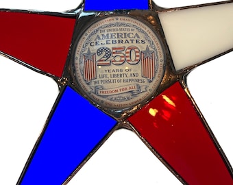 USA 25Oth Birthday Star-10 inches