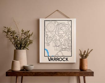 Varrock Art Print, OSRS, Runescape-kunstbestand, Digitale download