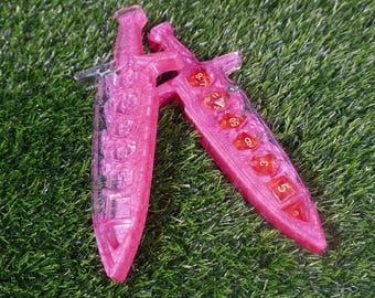 Dungeons and Dragons Dolk dobbelsteenlade, dobbelsteenhouder, Dnd Geek Gift, dobbelsteenkluis