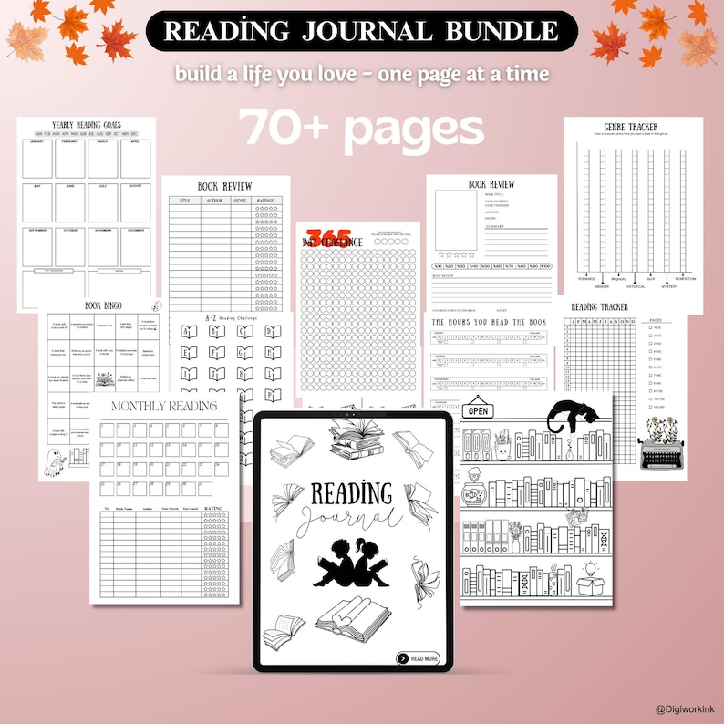 Ultimatives Leben & ADHS Planer-Bundle – 650+ Seiten, täglich, jährlich (A4, A5 Digitaler Download) Bild 13