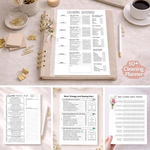 Ultimatives Leben & ADHS Planer-Bundle – 650+ Seiten, täglich, jährlich (A4, A5 Digitaler Download) Bild 12