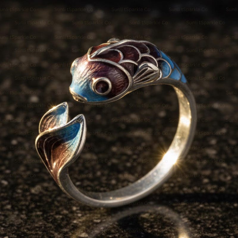Fish Ring - Etsy