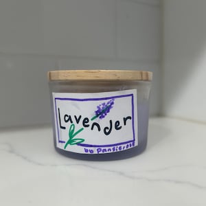 Customizable Scent And Color Handmade 4 oz Soy Wax Frosted Glass Container Candle/perfect for gifts