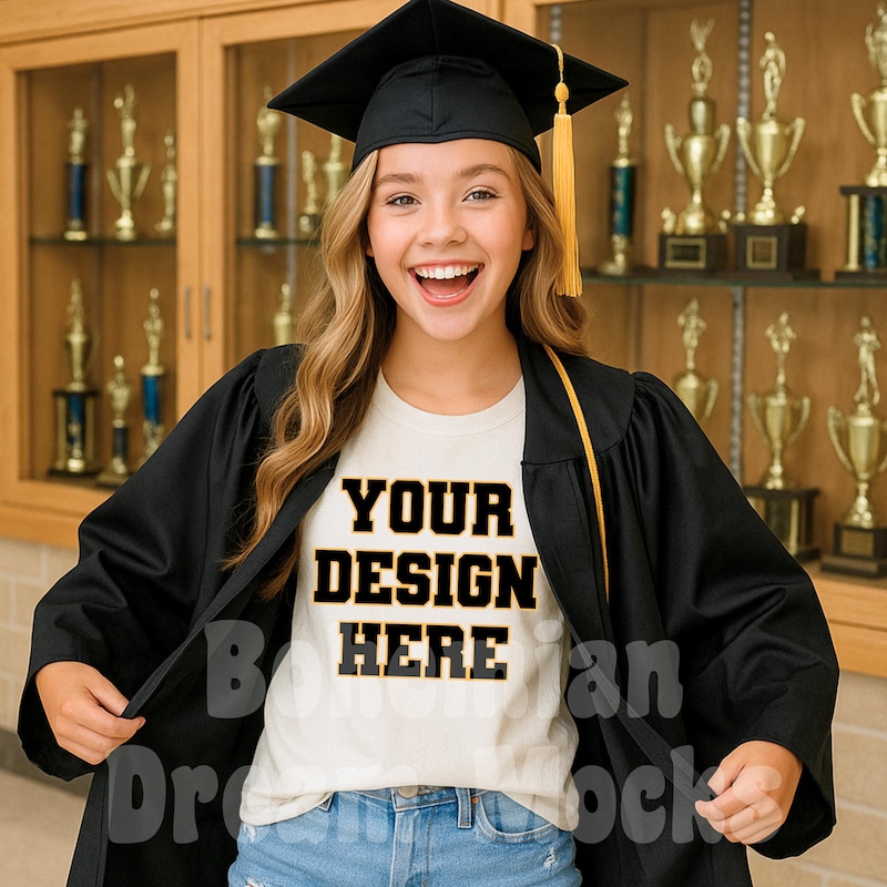Graduation Gown Mockup - Etsy