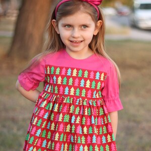 Adaline Dress & Tunic, PDF Pattern, tunic sewing pattern, girls dress patterns, girls dress pdf, dress patterns for girls, sewing pattern image 2