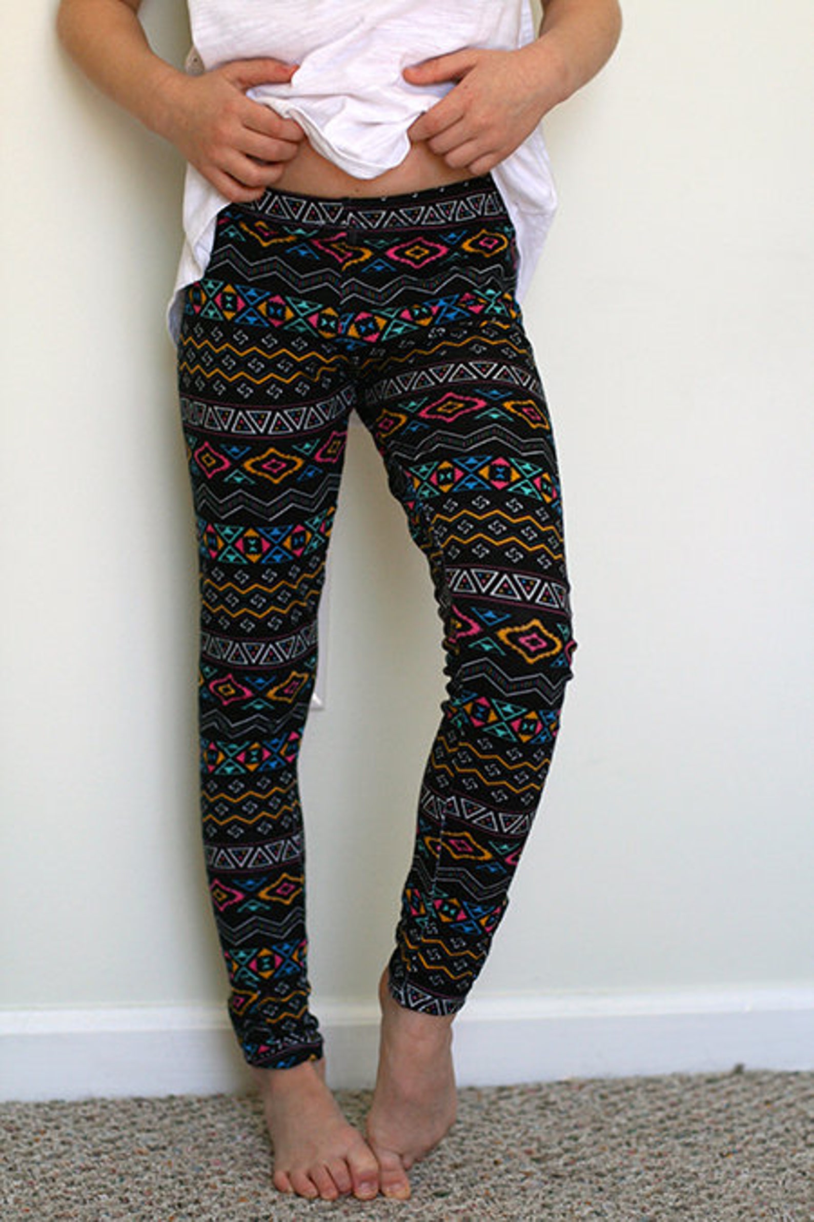 Bow Tie Leggings & Shorts Girls Sewing Pattern Toddler Etsy